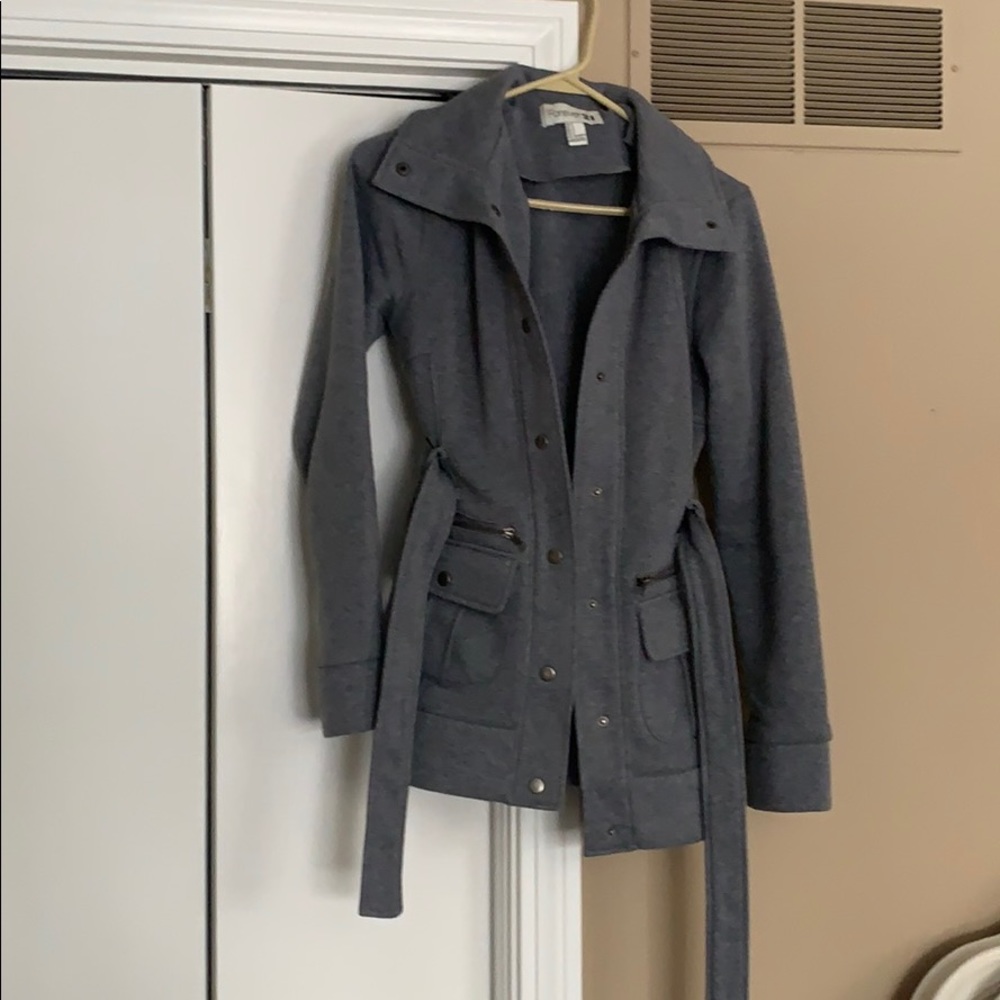 Forever 21 Belted Sweatshirt Jacket Sz. Small